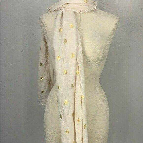 About Face Designs‎ Alabama States Scarf Body Wrap long white gold state symbol - Picture 4 of 6